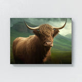 Highland Cow Landscape 25 Wall Art