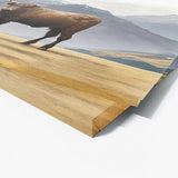 Highland Cow Mountain 23 Wall Art