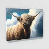 Highland Cow Sky 18 Wall Art