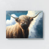 Highland Cow Sky 18 Wall Art