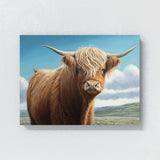 Highland Cow Sky 5 Wall Art