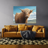 Highland Cow Sky 5 Wall Art