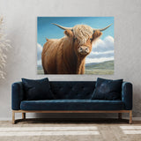 Highland Cow Sky 5 Wall Art