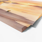 Hippopotamus Cute Hippo Sunset 16 Wall Art