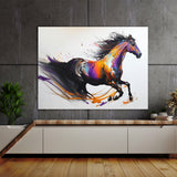 Horse Abstract Dynamic 28 Wall Art