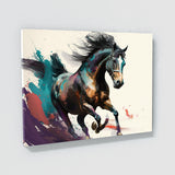 Horse Abstract Dynamic 32 Wall Art