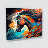 Horse Abstract Motion 40 Wall Art