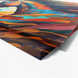 Horse Abstract Motion 40 Wall Art