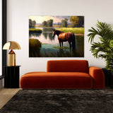 Horse In Meadow 22 Wall Art