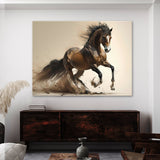 Horse Modern Dynamic 35 Wall Art