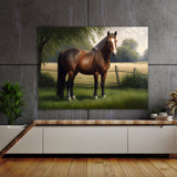 Horse Realistic Scene 12 Wall Art