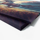 Horse Running Field Dramatic Sky 24 Wall Art