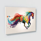 Horse Vibrant Artistic 27 Wall Art