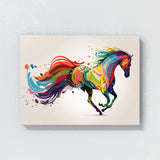 Horse Vibrant Artistic 27 Wall Art