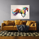 Horse Vibrant Artistic 27 Wall Art