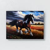 Horse Vibrant Sky 23 Wall Art