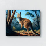 Kangaroo Forest Sky 9 Wall Art