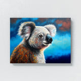 Koala Blue Sky Background 6 Wall Art