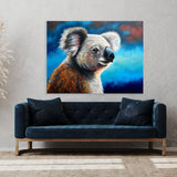 Koala Blue Sky Background 6 Wall Art