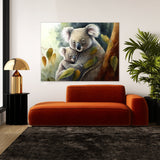 Koala Cute Mother 3 Wall Art