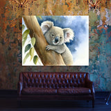 Koala Cute Tree Sky 8 Wall Art