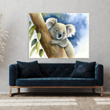 Koala Cute Tree Sky 8 Wall Art