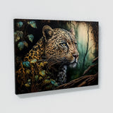 Leopard Atmospheric Forest 19 Wall Art