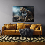 Leopard Atmospheric Scene 30 Wall Art