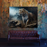 Leopard Atmospheric Scene 30 Wall Art