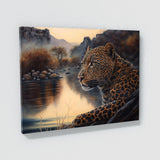 Leopard Atmospheric Scene 38 Wall Art