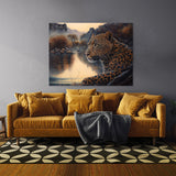 Leopard Atmospheric Scene 38 Wall Art