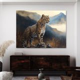 Leopard Atmospheric Scene 40 Wall Art