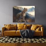 Leopard Atmospheric Scene 40 Wall Art