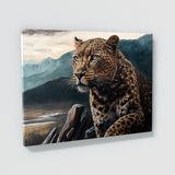 Leopard Atmospheric Scene 6 Wall Art