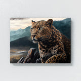 Leopard Atmospheric Scene 6 Wall Art