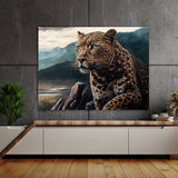Leopard Atmospheric Scene 6 Wall Art