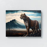 Leopard Atmospheric Scene 7 Wall Art