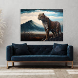 Leopard Atmospheric Scene 7 Wall Art