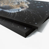 Leopard Atmospheric Snow 20 Wall Art