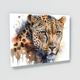 Leopard Curious Expression 43 Wall Art