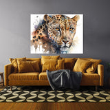 Leopard Curious Expression 43 Wall Art