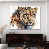 Leopard Curious Expression 43 Wall Art