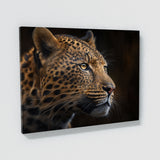 Leopard Profile Portrait 21 Wall Art