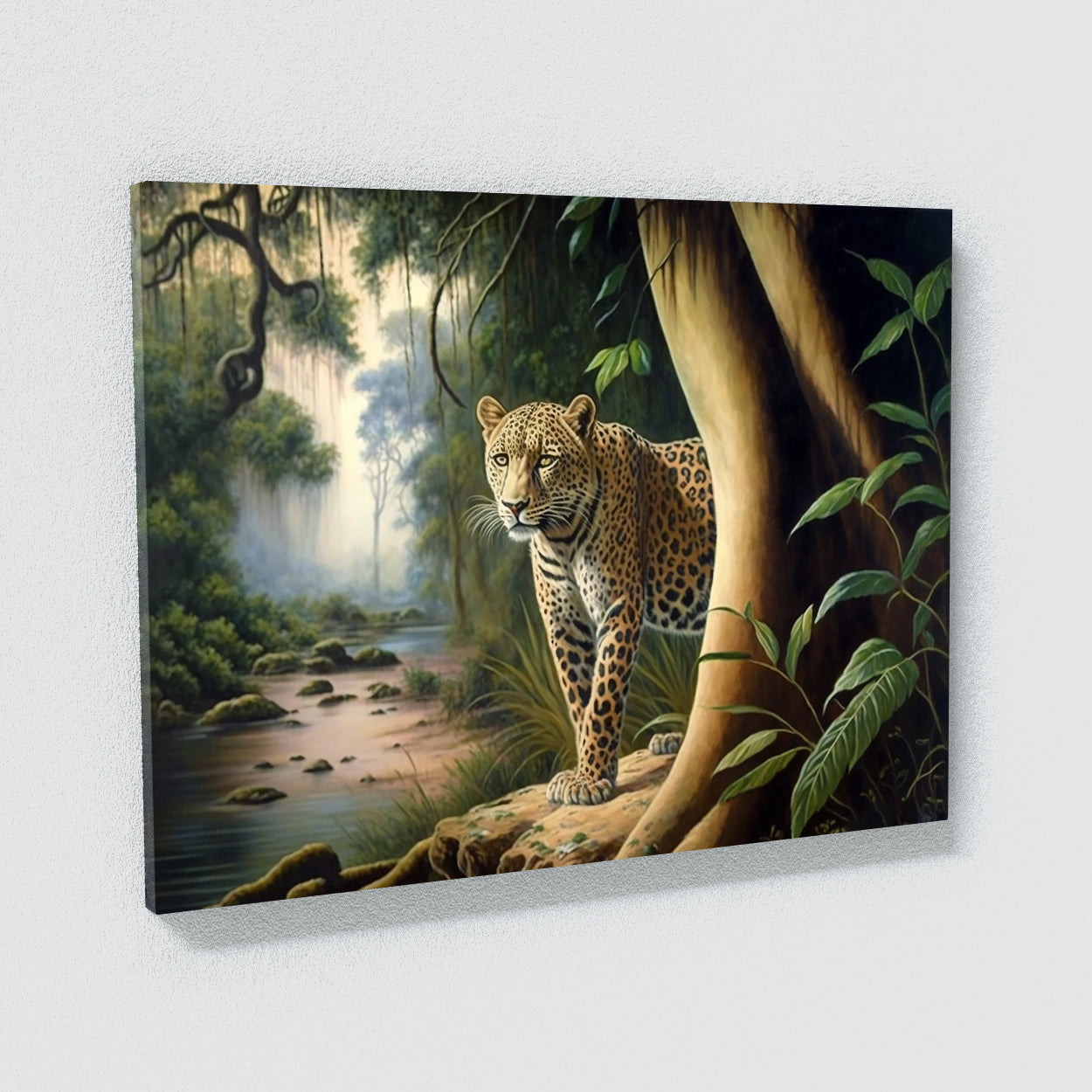 Leopard Realistic Jungle 42 Wall Art