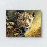 Leopard Savannah Grass 22 Wall Art
