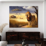 Lion African Savannah 40 Wall Art