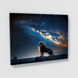 Lion Celestial Galaxy 72 Wall Art