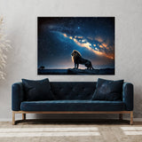 Lion Celestial Galaxy 72 Wall Art