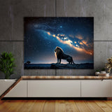 Lion Celestial Galaxy 72 Wall Art
