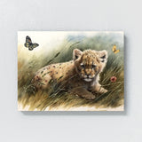 Lion Cute Cub 17 Wall Art